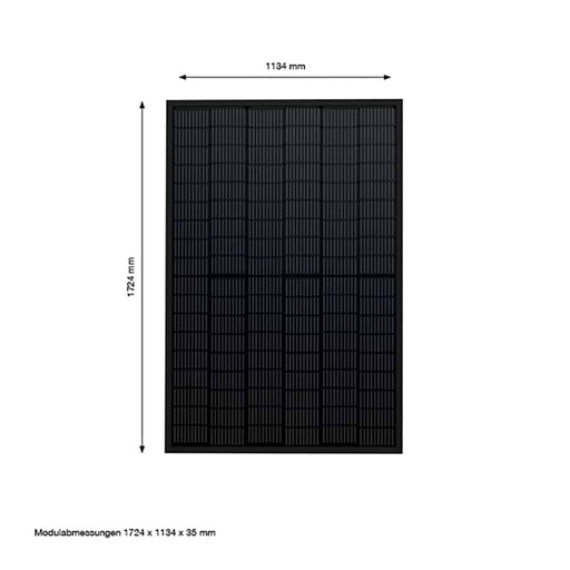 P24 - Solar Modul 410Wp BLACK - Pergola24